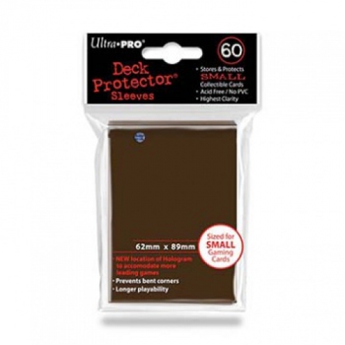 Ultra Pro Deck Protector Sleeves brown mini (60)