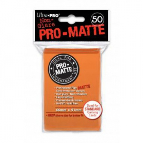 Ultra Pro - Pro Matte Standard - Orange (50)