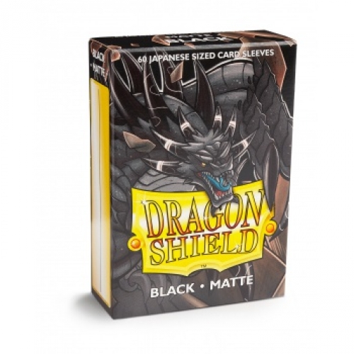 Dragon Shield Small Card Sleeves Matte Black (60)