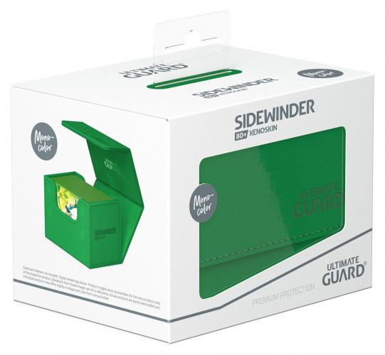 Ultimate Guard Sidewinder 80+ XenoSkin Monocolor Grn