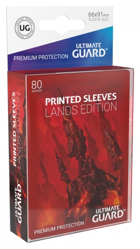 Supreme Sleeves Standard Size Lands Edition Mountain (80)