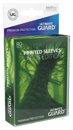 Supreme Sleeves Standard Size Lands Edition Forest (80)