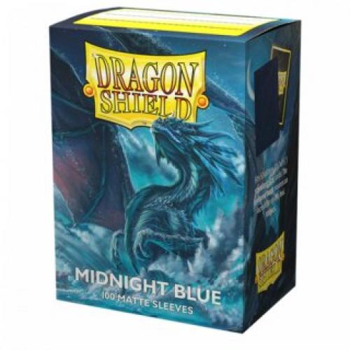 Dragon Shield: Matte - Midnight Blue (100 Sleeves)