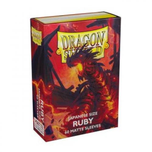 Dragon Shield: Matte - Ruby (60 Sleeves)
