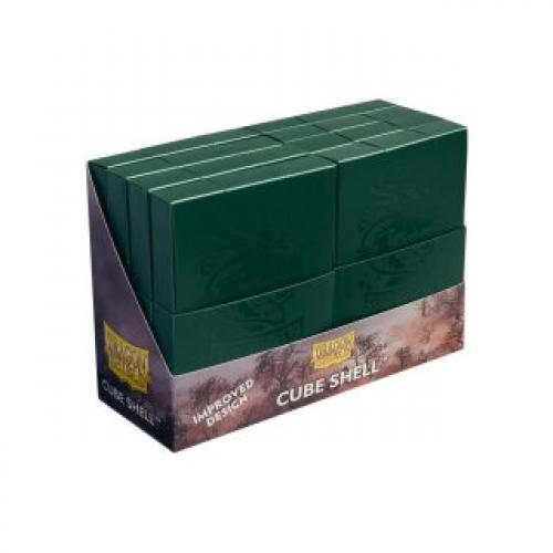 Dragon Shield: Cube Shell - Forest Green Display (8)