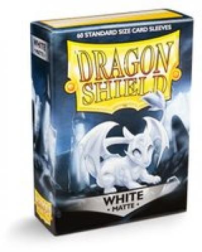 Dragon Shield Sleeves Standard Matte - White (60)