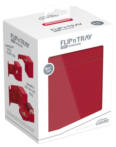 Ultimate Guard Flip`n`Tray 133+ XenoSkin Monocolor Rot