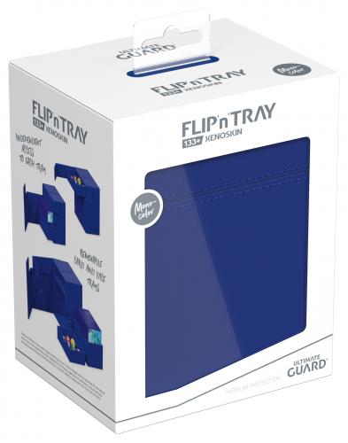 Ultimate Guard Flip`n`Tray 133+ XenoSkin Monocolor Blau