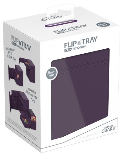 Ultimate Guard Flip`n`Tray 133+ XenoSkin Monocolor Violett