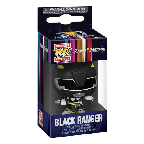 POP Keychain: MMPR 30th- Black Ranger