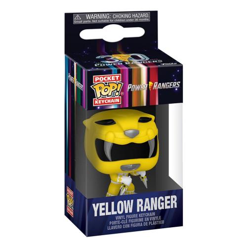 POP Keychain: MMPR 30th- Yellow Ranger