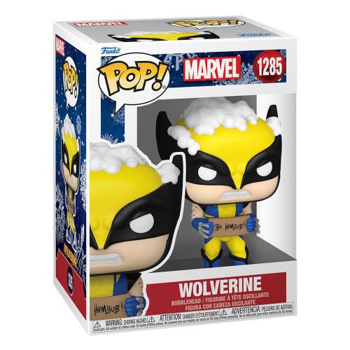 POP Marvel: Holiday- Wolverine w/ Sign