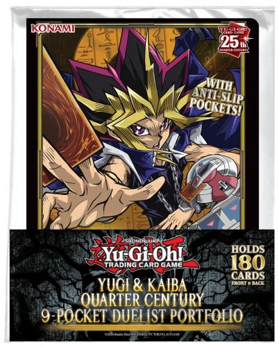 Yu-Gi-Oh! Zubehör - Yugi & Kaiba Quarter Century 9-Pocket Portfolio
