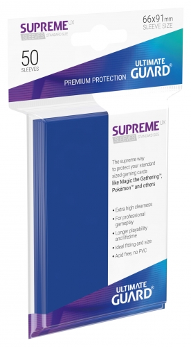 Supreme Sleeves Standard Size Slim UX Blue (50)