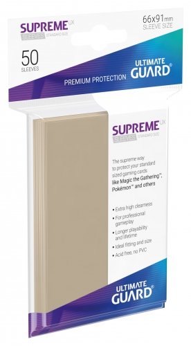 Supreme Sleeves Standard Size Slim UX Sand (50)