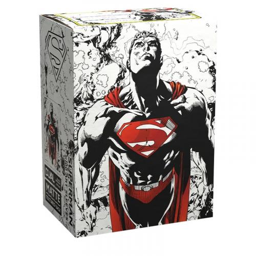 Dragon Shield: Dual Art - Superman Core (Red/White) (100)