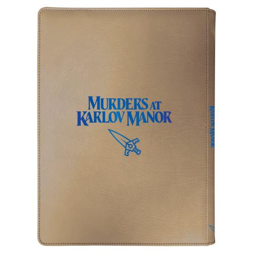 Ultra Pro - Murders at Karlov Manor 9-Pocket Premium Zippered PRO-Binder Set Symbol for Magic: The Gathering