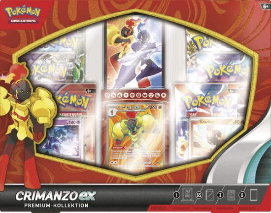 Pokemon EX Premium Kollektion Crimanzo ex 2024 DE