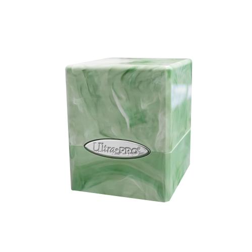 Ultra Pro - Marble Satin Cube - Lime Green / White