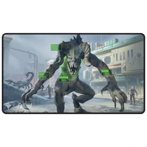 Ultra Pro - Fallout Black Stitched Playmat W for Magic: The Gathering