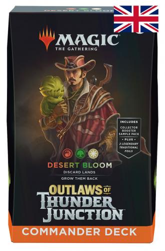 Outlaws of Thunder Junction Commander Deck B Desert Bloom EN