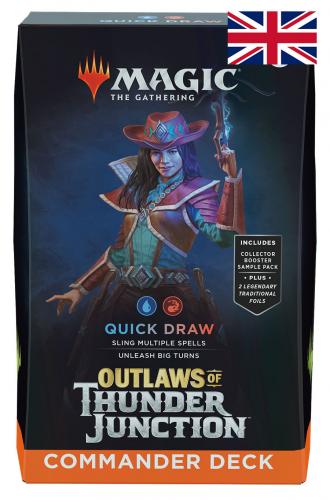Outlaws of Thunder Junction Commander Deck A Quick Draw EN