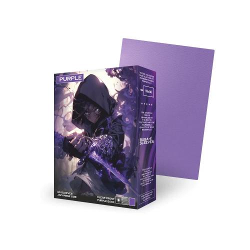Baba Sleeves Matte Purple / Lila Hllen Japan Size (60)