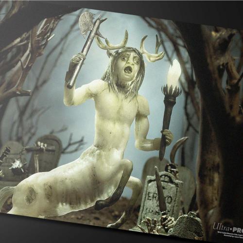 Secret Lair - Mar 2024 - Diabolical Dioramas Playmat Karador, Ghost Chieftain