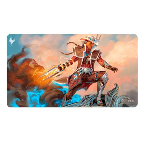 Outlaws of Thunder Junction Playmat Key Art 5 for Magic: The Gathering