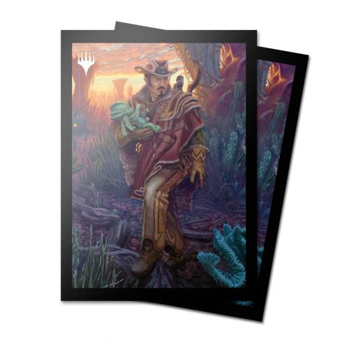 Outlaws of Thunder Junction 100ct Deck Protector Sleeves B for Magic: The Gathering