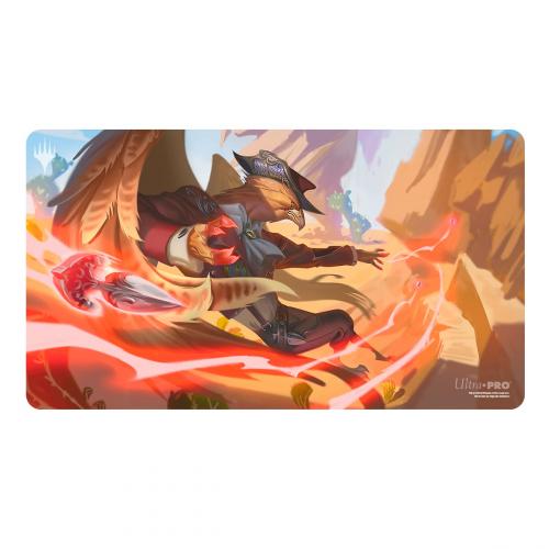 Outlaws of Thunder Junction Playmat Red for Magic: The Gathering