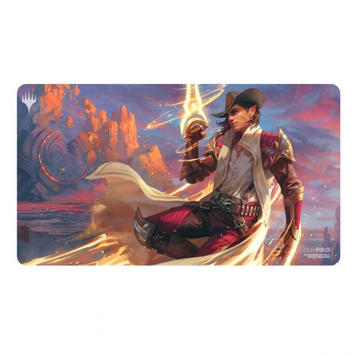Outlaws of Thunder Junction Playmat Key Art 3 for Magic: The Gathering
