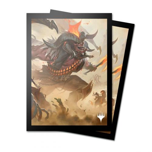 Outlaws of Thunder Junction 100ct Deck Protector Sleeves Key Art 6 for Magic: The Gathering