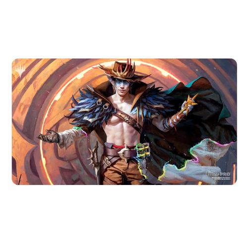 Outlaws of Thunder Junction Playmat Key Art 4 for Magic: The Gathering
