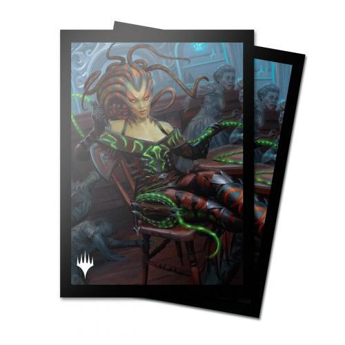 Outlaws of Thunder Junction 100ct Deck Protector Sleeves Key Art 2 for Magic: The Gathering