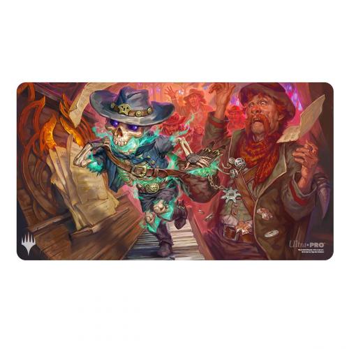 Outlaws of Thunder Junction Playmat Key Art 1 for Magic: The Gathering