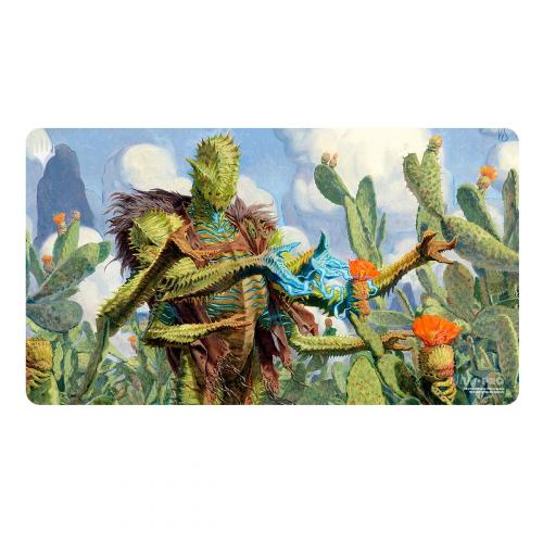 Outlaws of Thunder Junction Playmat Green for Magic: The Gathering