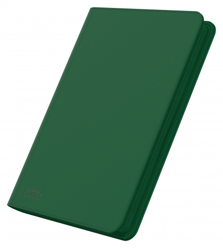 8-Pocket QuadRow ZipFolio XenoSkinTM Green