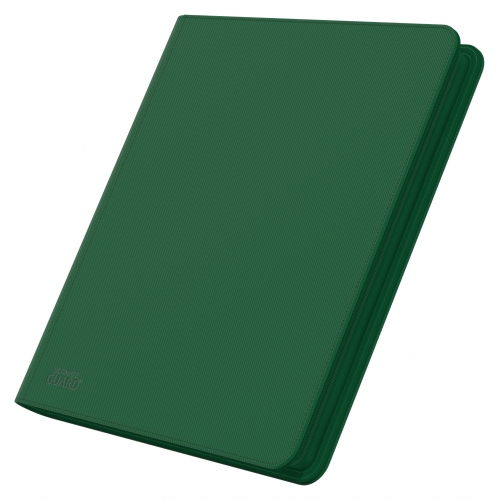 12-Pocket QuadRow ZipFolio XenoSkinTM Green