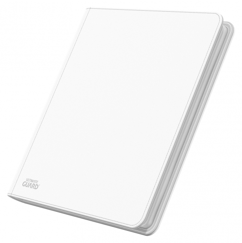 12-Pocket QuadRow ZipFolio XenoSkinTM White