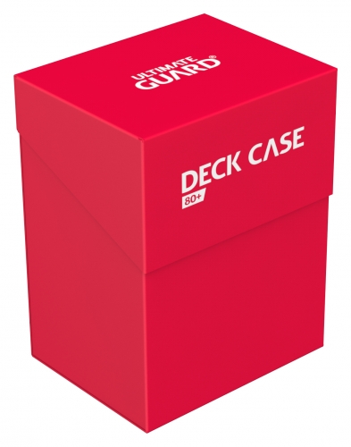 Deck Case 80+ Standard Size Red