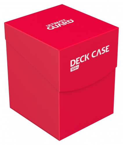 Deck Case 100+ Standard Size Red