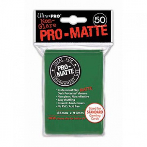 Ultra Pro - Pro Matte Standard - Grün (50)