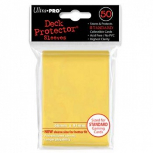 Ultra Pro Deck Protectors Yellow normal (50)