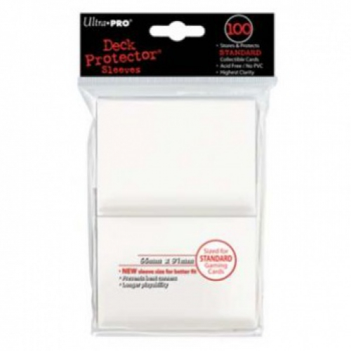 Ultra Pro Deck Protector Sleeves Standard- White (100)