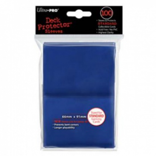 Ultra Pro Deck Protector Sleeves Standard- Blue (100)