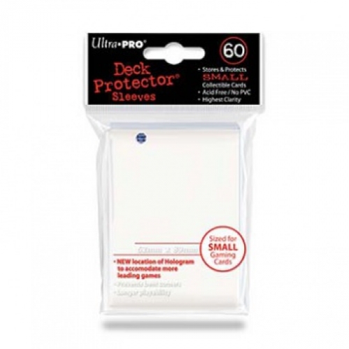 Ultra Pro Deck Protector Sleeves white mini (60)