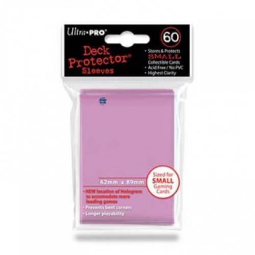 Ultra Pro Deck Protector Sleeves pink mini (60)