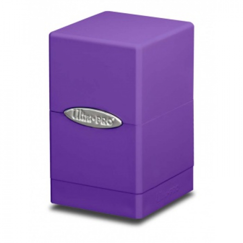 Ultra Pro - Satin Tower Deck Box - Royal Purple
