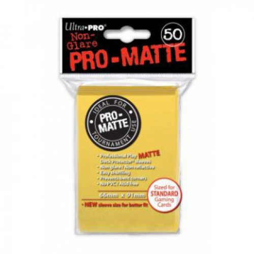 Ultra Pro - Pro Matte Standard - Gelb (50)
